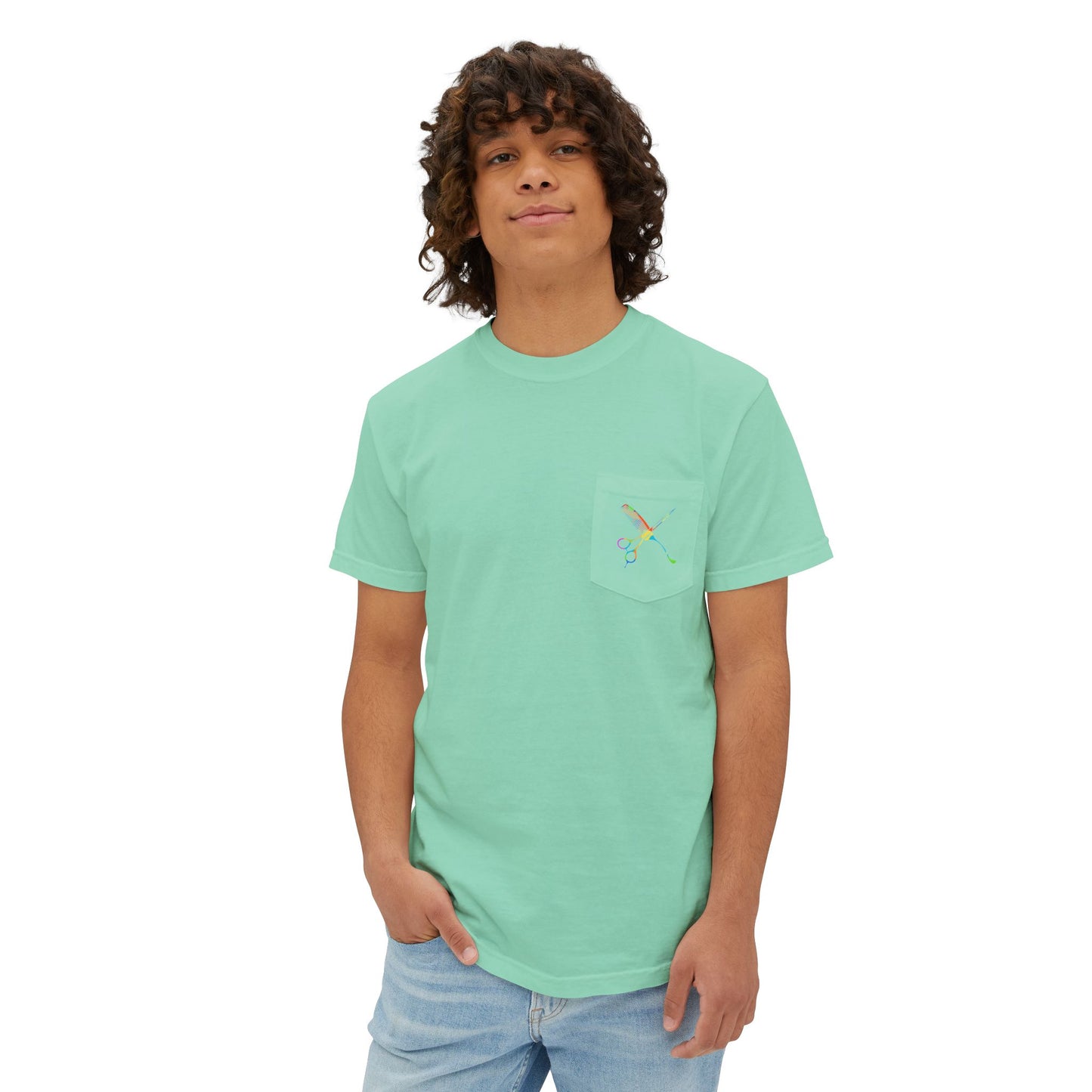 Stylist Pocket T-Shirt Color