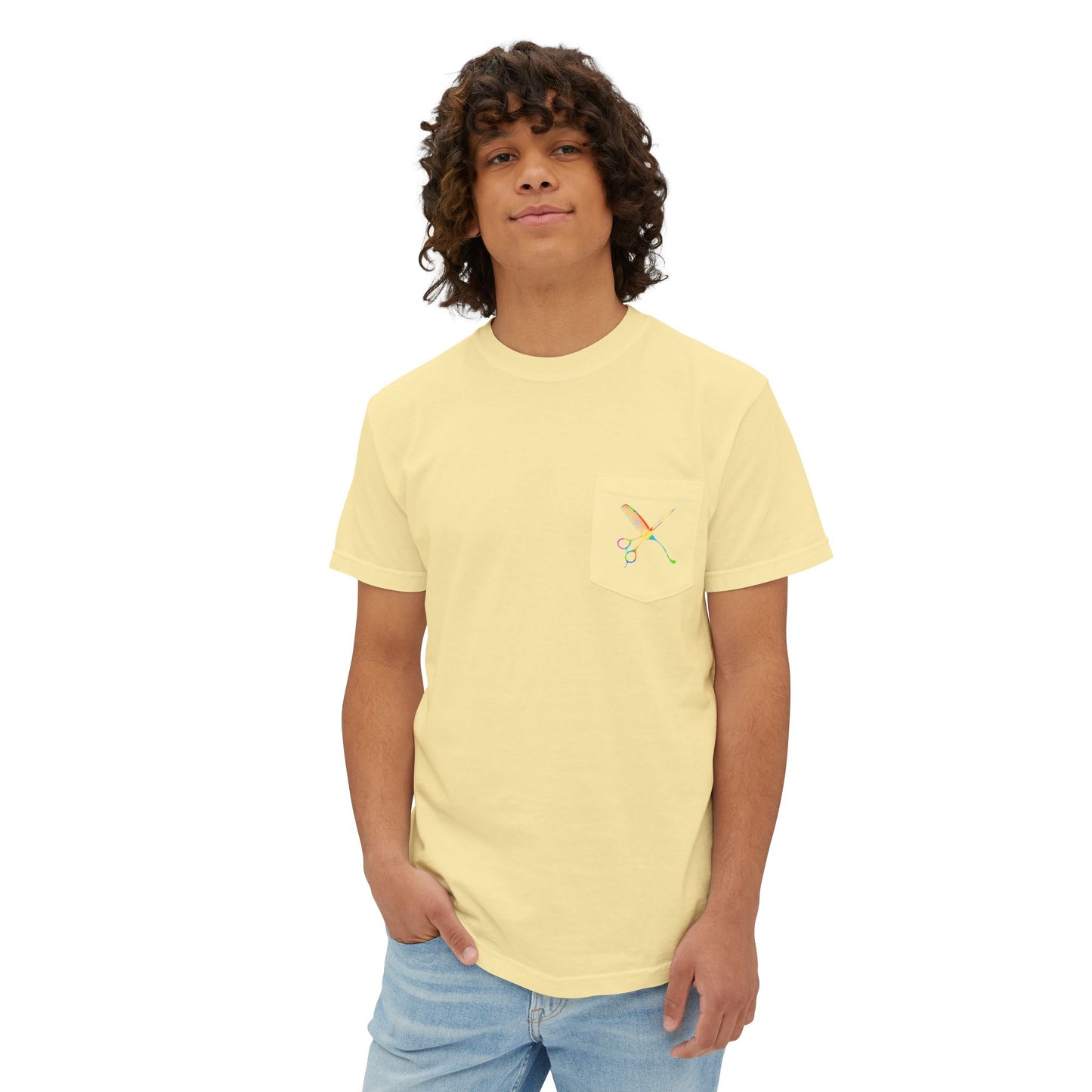 Stylist Pocket T-Shirt Color